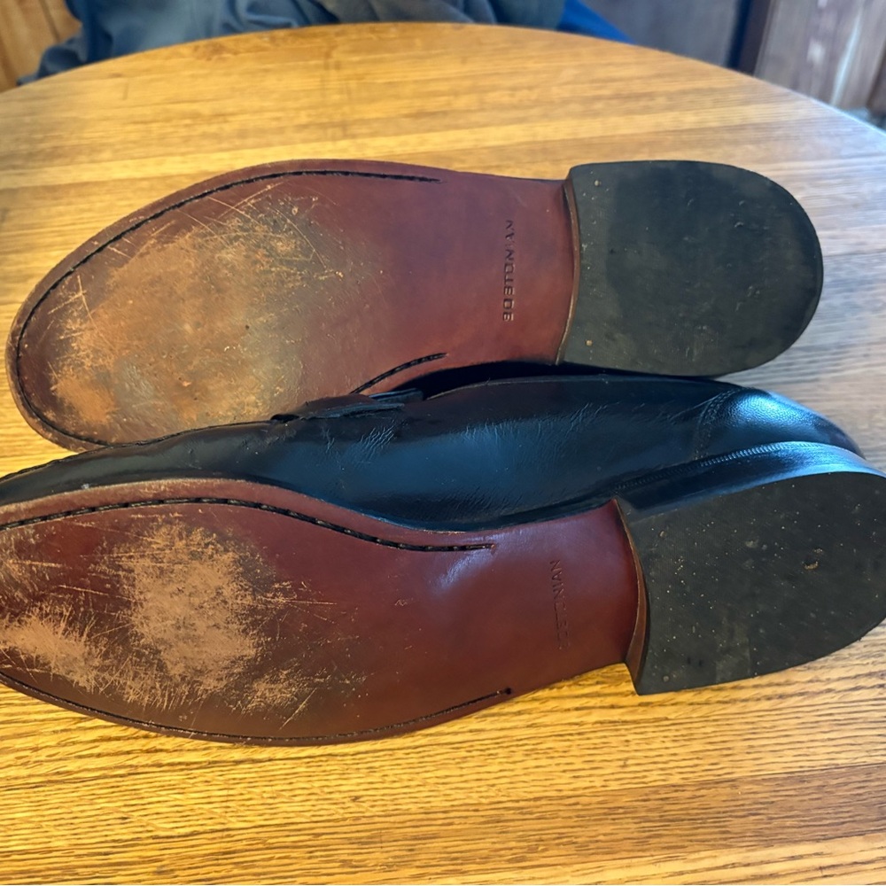 Bostonian Black Leather Loafers for Men - Picture 8 of 8